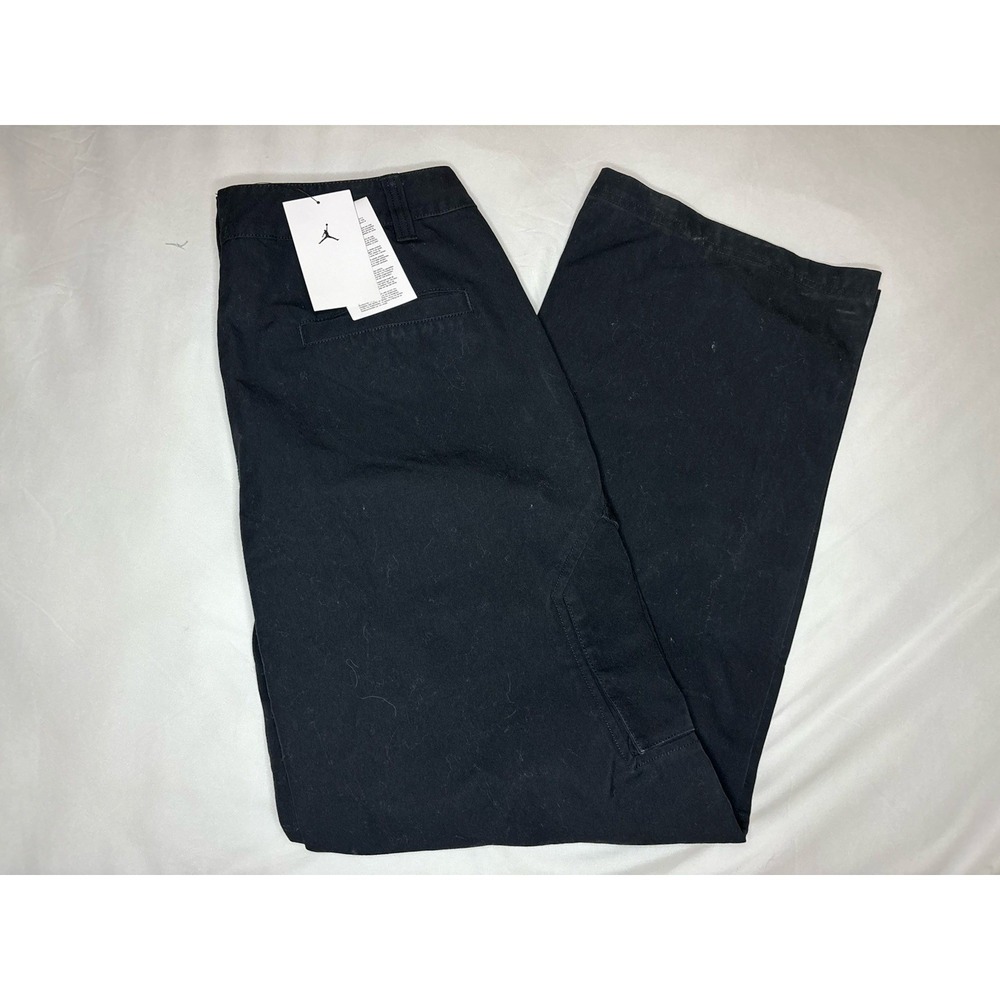 Air Jordan Women's Standard Fit Cargo Pants Black Utility Large NWT $110 Baggy